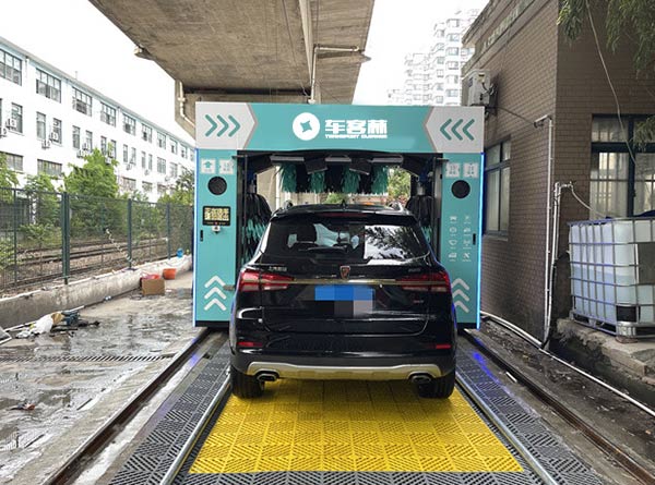 江蘇連云港“順誠加油站”洗車機(jī)